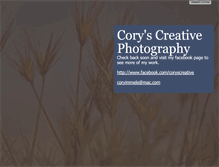 Tablet Screenshot of coryscreative.com